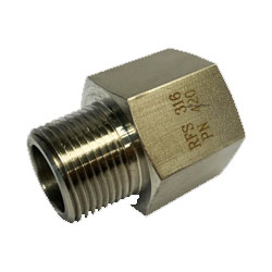 SS316 NPT (M x F) Adapter Manufacturer in India